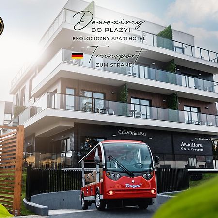 Aparthotel Green Concrete - Eko-Bus Na Plaze, Rowery I Masaze Świnoujście מראה חיצוני תמונה