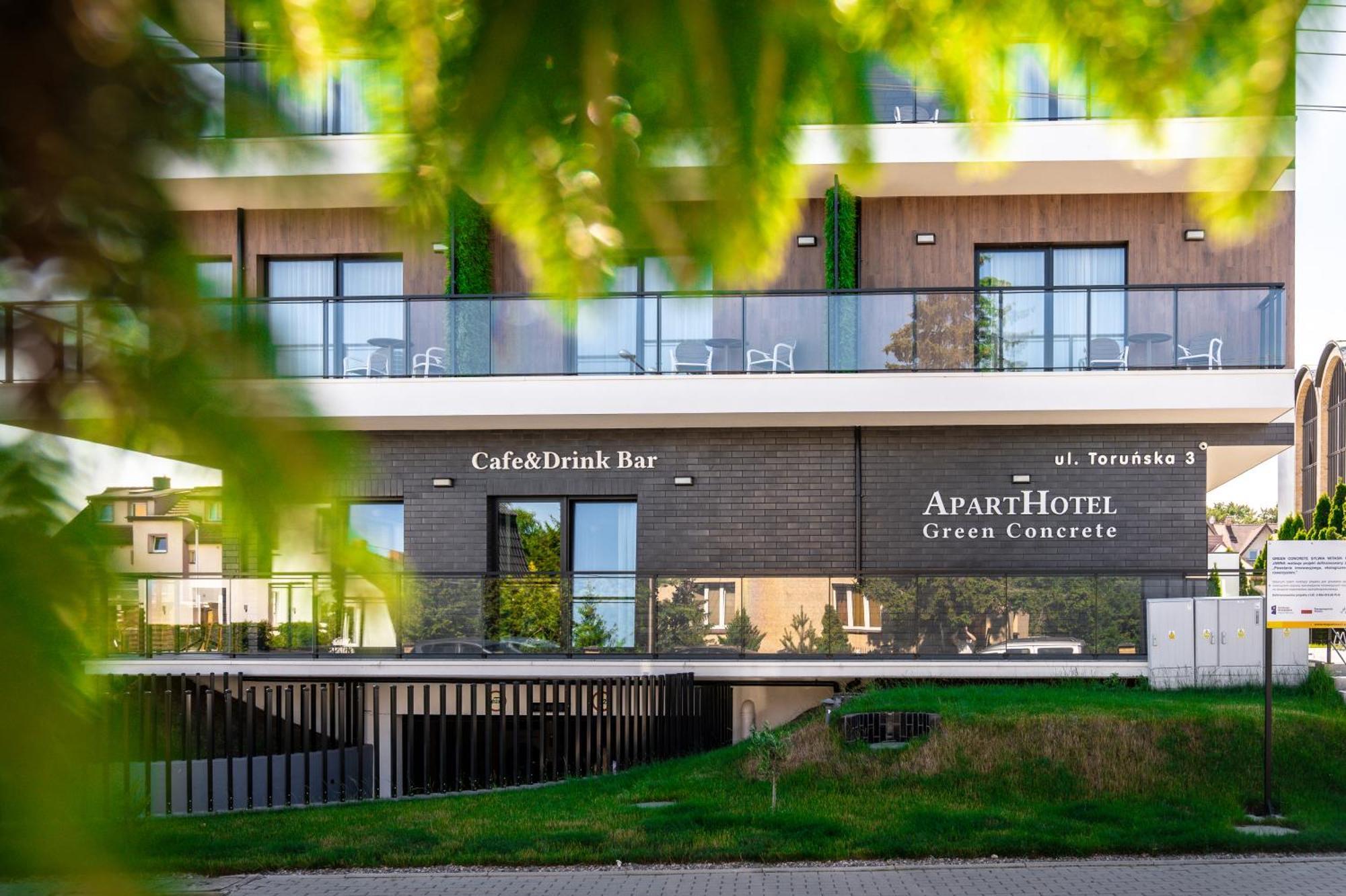 Aparthotel Green Concrete - Eko-Bus Na Plaze, Rowery I Masaze Świnoujście מראה חיצוני תמונה