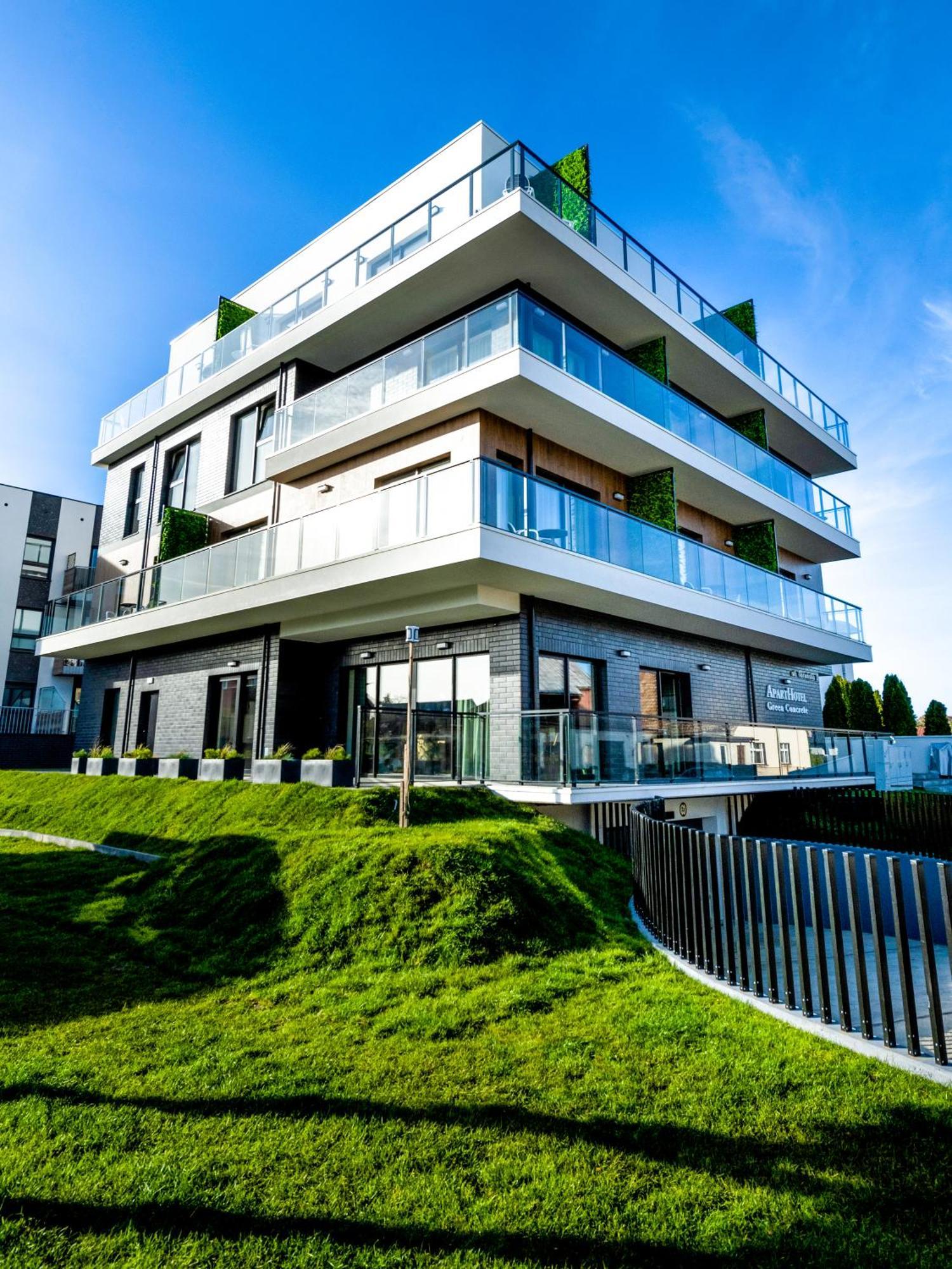Aparthotel Green Concrete - Eko-Bus Na Plaze, Rowery I Masaze Świnoujście מראה חיצוני תמונה